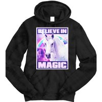 Vote Unicorn Believe in Magic Tie Dye Hoodie