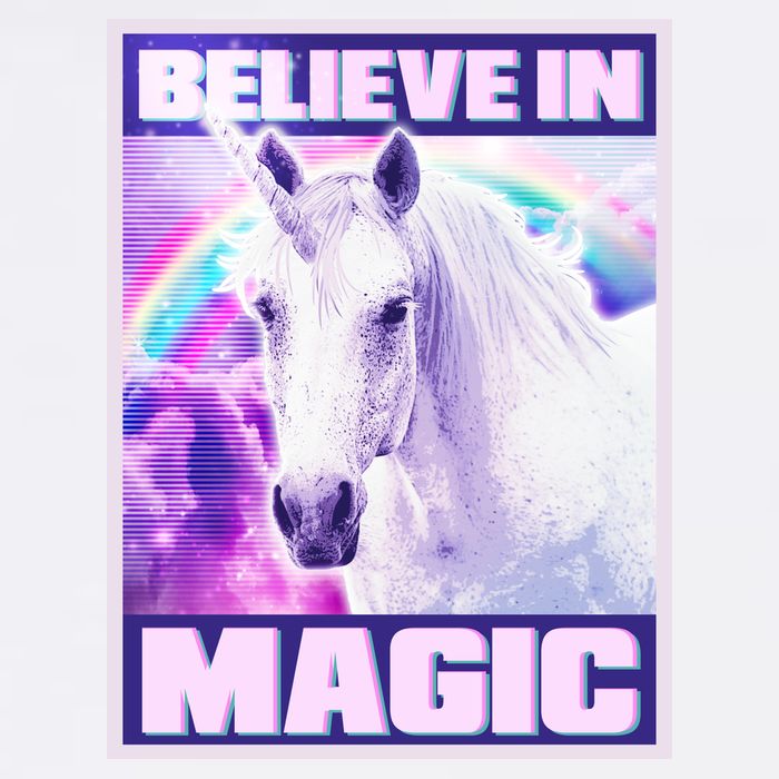 Vote Unicorn Believe in Magic Apron