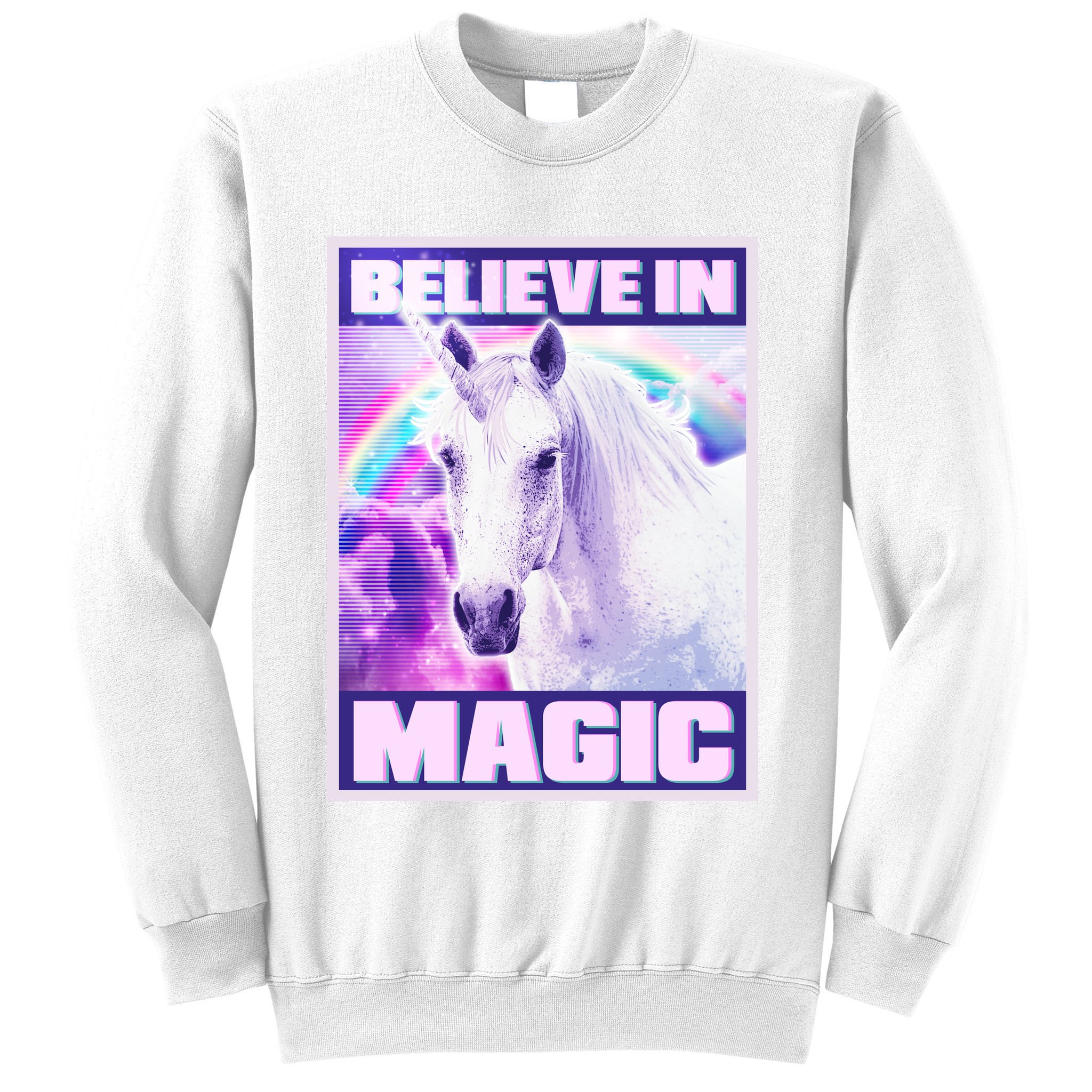 Vote Unicorn Believe in Magic Sweatshirt