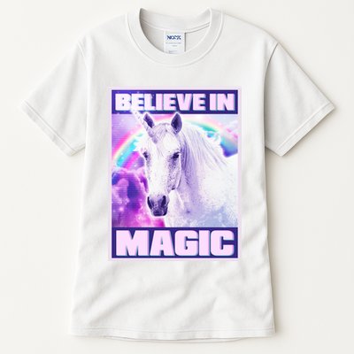 Vote Unicorn Believe in Magic Tall T-Shirt
