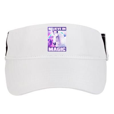 Vote Unicorn Believe in Magic Adult Drive Performance Visor