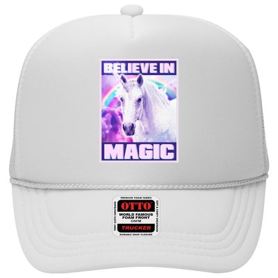 Vote Unicorn Believe in Magic Trucker Hat