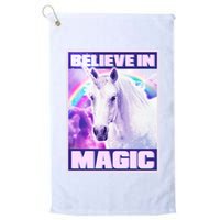 Vote Unicorn Believe in Magic Golf Towel
