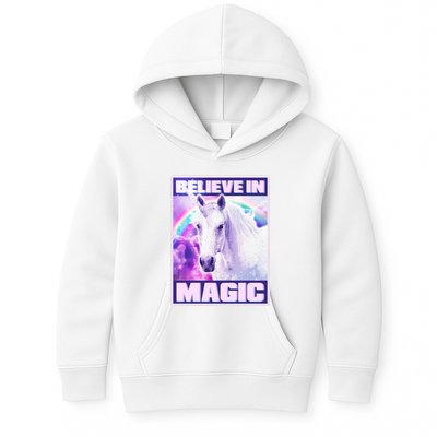 Vote Unicorn Believe in Magic Kids Hoodie
