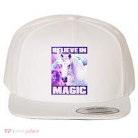 Vote Unicorn Believe in Magic Wool Snapback Cap