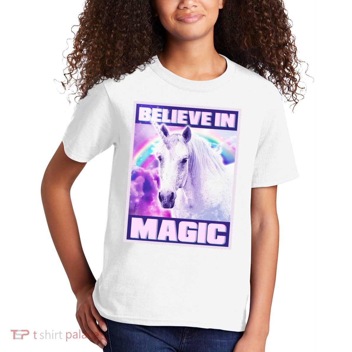 Vote Unicorn Believe in Magic Kids T-Shirt
