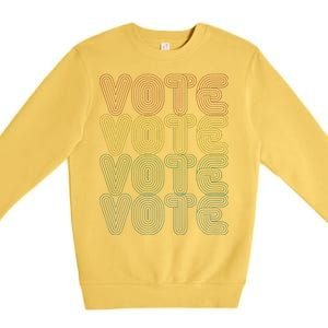 Vote Vote Vote Premium Crewneck Sweatshirt