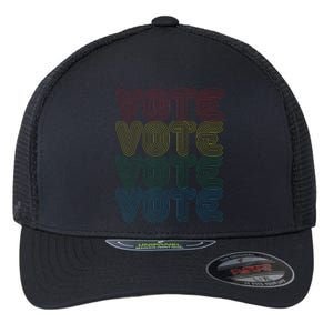 Vote Vote Vote Flexfit Unipanel Trucker Cap