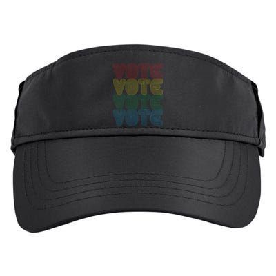Vote Vote Vote Adult Drive Performance Visor