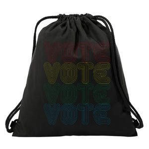 Vote Vote Vote Drawstring Bag