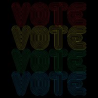 Vote Vote Vote Drawstring Bag