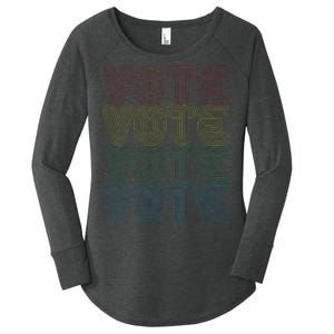 Vote Vote Vote Women's Perfect Tri Tunic Long Sleeve Shirt