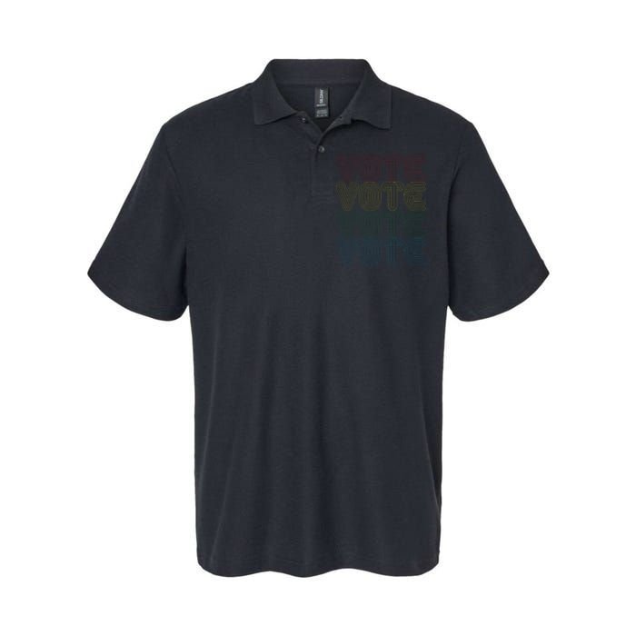 Vote Vote Vote Softstyle Adult Sport Polo