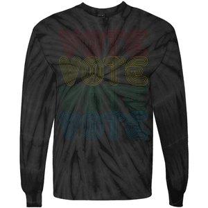 Vote Vote Vote Tie-Dye Long Sleeve Shirt