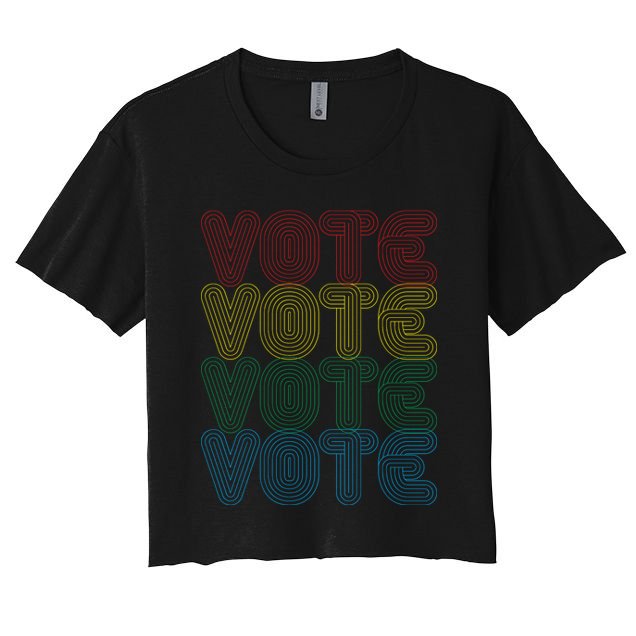 Vote Vote Vote Crop Top