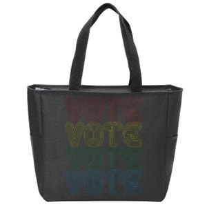 Vote Vote Vote Zip Tote Bag