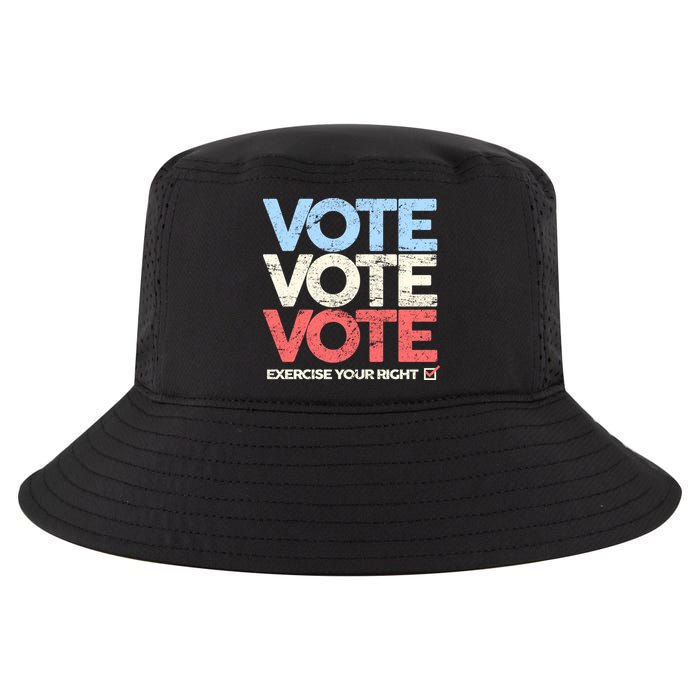 Vote Vote Vote Exercise Your right Cool Comfort Performance Bucket Hat