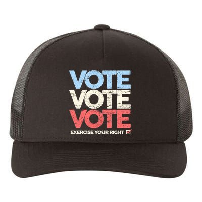 Vote Vote Vote Exercise Your right Yupoong Adult 5-Panel Trucker Hat