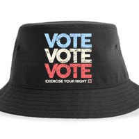 Vote Vote Vote Exercise Your right Sustainable Bucket Hat