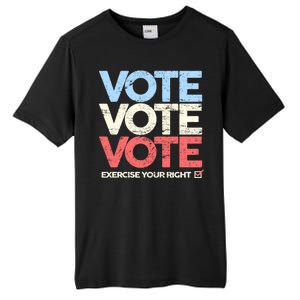 Vote Vote Vote Exercise Your right Tall Fusion ChromaSoft Performance T-Shirt