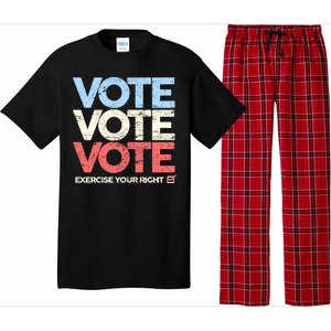 Vote Vote Vote Exercise Your right Pajama Set