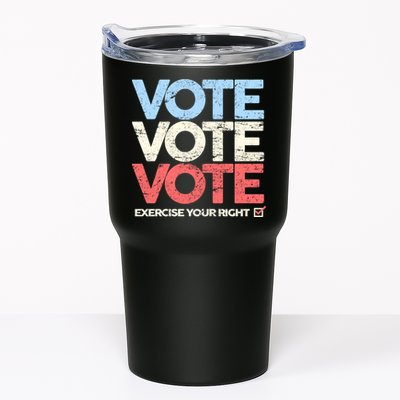 Vote Vote Vote Exercise Your right Tumbler