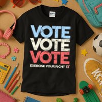 Vote Vote Vote Exercise Your right Kids T-Shirt