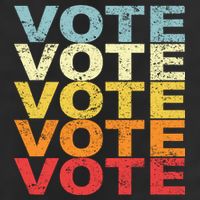 VOTE VOTE VOTE VOTE 11oz C Handle Ceramic Mug