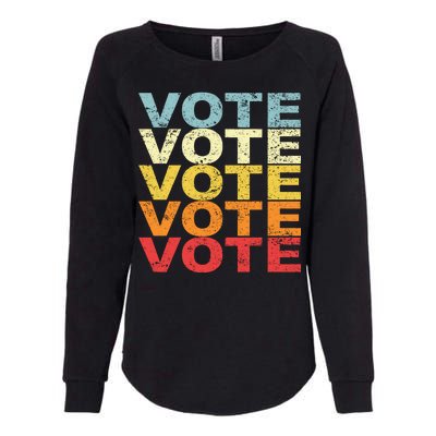 VOTE VOTE VOTE VOTE Womens California Wash Sweatshirt