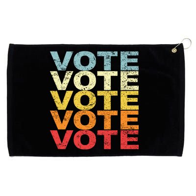 VOTE VOTE VOTE VOTE Grommeted Golf Towel