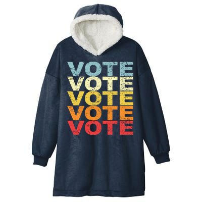 VOTE VOTE VOTE VOTE Hooded Wearable Blanket