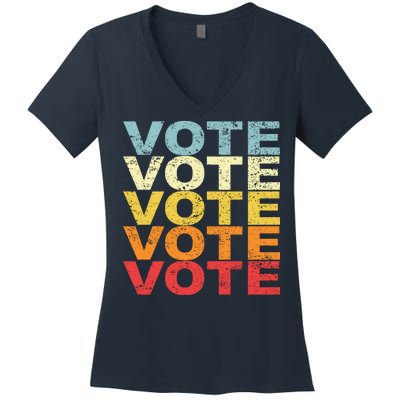 VOTE VOTE VOTE VOTE Women's V-Neck T-Shirt