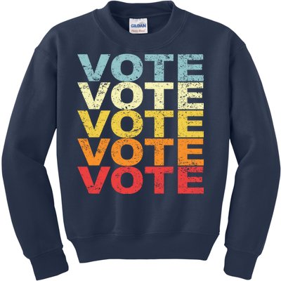 VOTE VOTE VOTE VOTE Kids Sweatshirt