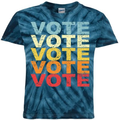 VOTE VOTE VOTE VOTE Kids Tie-Dye T-Shirt