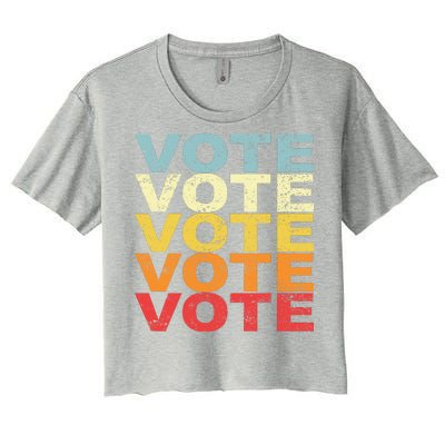 VOTE VOTE VOTE VOTE Women's Crop Top Tee