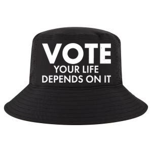 VOTE Your Life Depends On it Cool Comfort Performance Bucket Hat