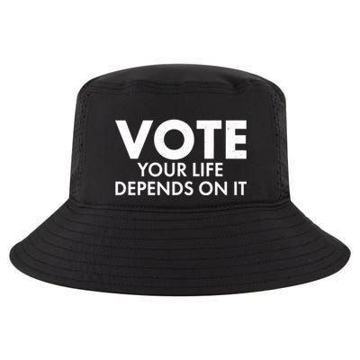 VOTE Your Life Depends On it Cool Comfort Performance Bucket Hat