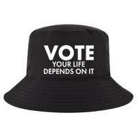 VOTE Your Life Depends On it Cool Comfort Performance Bucket Hat