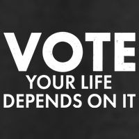 VOTE Your Life Depends On it Cool Comfort Performance Bucket Hat