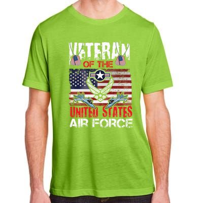 Veteran Of United States Air Force Fighter Jet Veterans Day Gift Adult ChromaSoft Performance T-Shirt