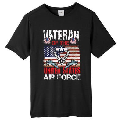 Veteran Of United States Air Force Fighter Jet Veterans Day Gift Tall Fusion ChromaSoft Performance T-Shirt