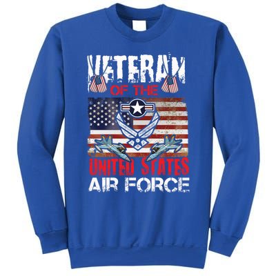 Veteran Of United States Air Force Fighter Jet Veterans Day Gift Sweatshirt