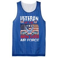 Veteran Of United States Air Force Fighter Jet Veterans Day Gift Mesh Reversible Basketball Jersey Tank