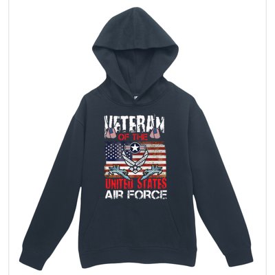 Veteran Of United States Air Force Fighter Jet Veterans Day Gift Urban Pullover Hoodie