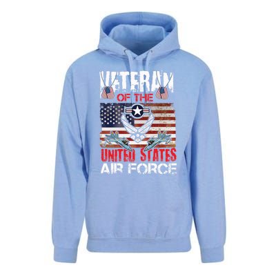 Veteran Of United States Air Force Fighter Jet Veterans Day Gift Unisex Surf Hoodie