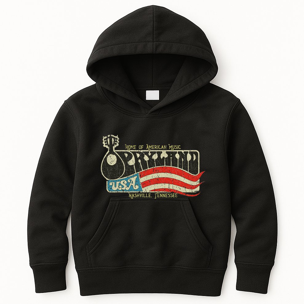 Vintage Opryland Usa 1972 Kids Hoodie