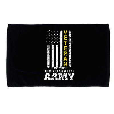 Veteran Of United States US Army Veteran Microfiber Hand Towel