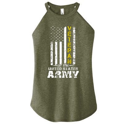 Veteran Of United States US Army Veteran Women's Perfect Tri Rocker Tank