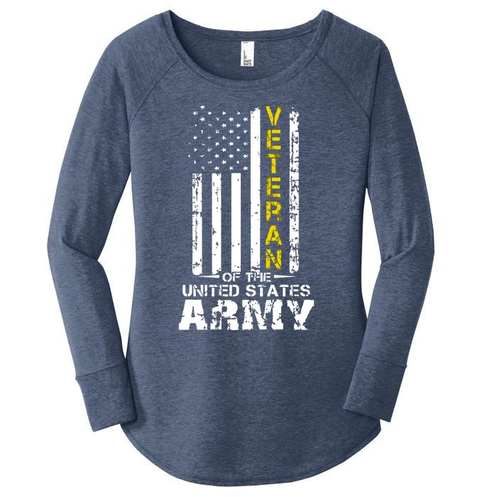 Veteran Of United States US Army Veteran Women's Perfect Tri Tunic Long Sleeve Shirt