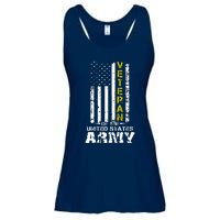 Veteran Of United States US Army Veteran Ladies Essential Flowy Tank